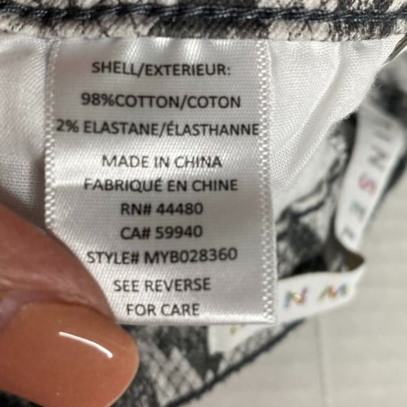 Tinseltown Junior Grey Snake Print 5-Pocket Stretch Slim Leg Jean Size 11 - Picture 4 of 10